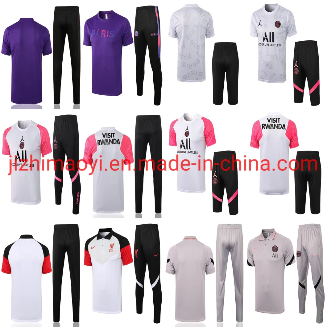 Wholesale 2122 Tracksuit Man-City /Man-United/America/Chelse-a Ajax Short Sleeve Pairs Men Women