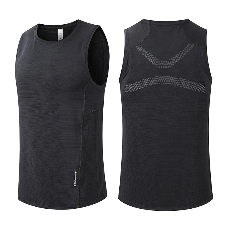 Wholesale Men Gym Vest Active Men Soft Spandex Nylon Sports Tank Top