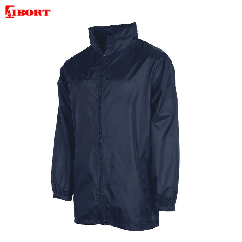 Aibort 100% Polyester Waterproof Running Tracksuit Jacket for Men (T-JK-11)