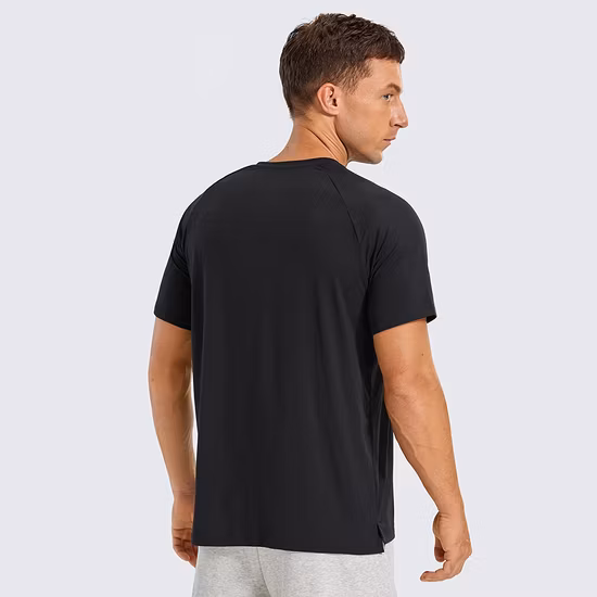 Camisetas de tenis con cuello en V para mujer con logotipo personalizado, polos de golf, camisetas de entrenamiento activo de manga corta, camisetas para correr Upf 50+
