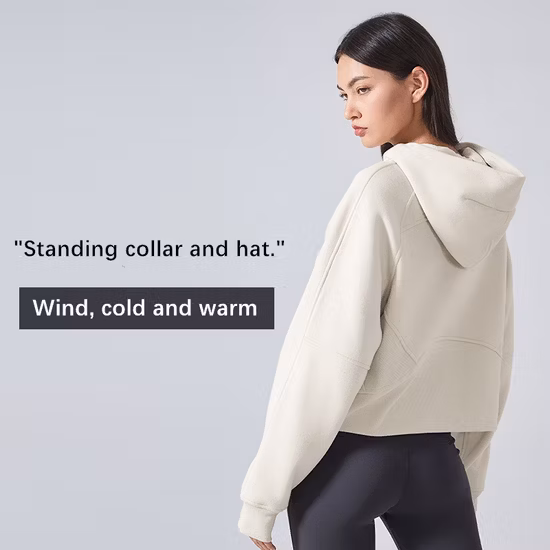 Sudadera con capucha negra de patchwork para mujer, sudadera informal de manga larga con cuello redondo para mujer, suéter de moda, Tops